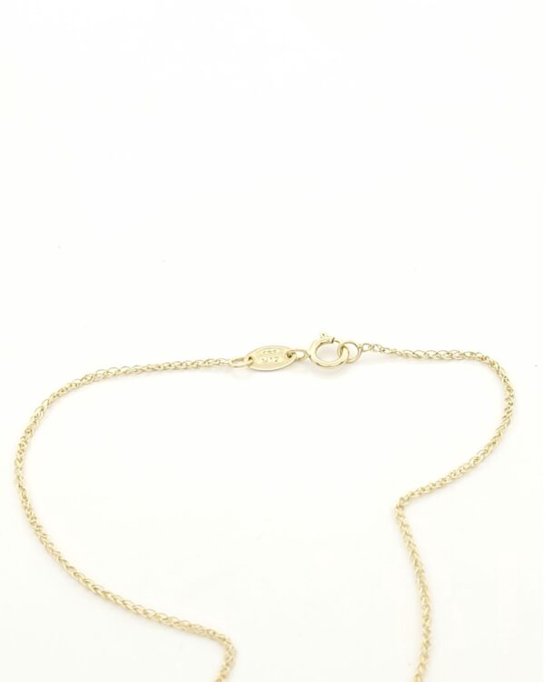 Χρυσή Αλυσίδα Αραιοπλεγμένη Σπίγγα Κ14 41cm κωδ.109243 - Image 3