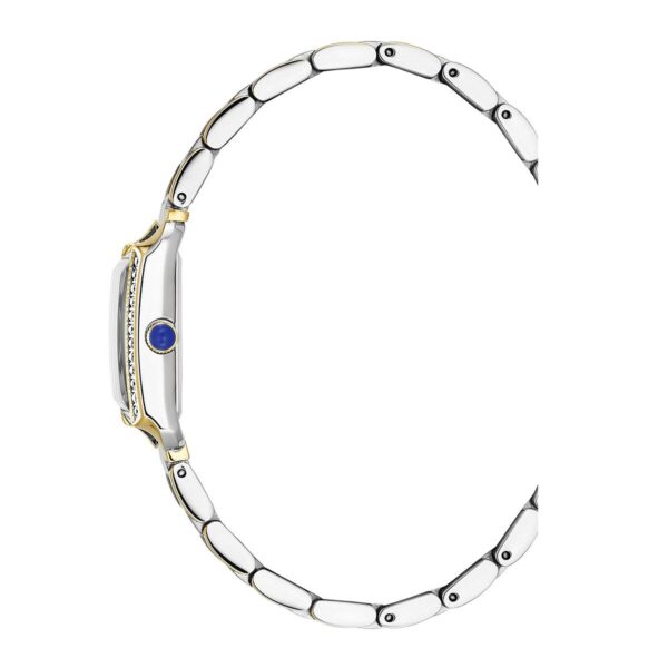 Γυναικείο Ρολόι Jaqcues Du Manoir Emily II Square Swiss Made Two Tone Stainless Steel Bracelet JWL05503 - Image 2