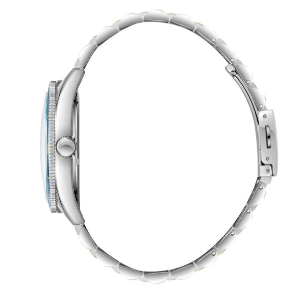 Ανδρικό Ρολόι Lee Cooper Two Tone Blue Stainless Steel Bracelet LC08281.290 - Image 4