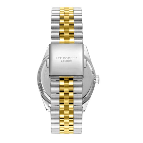 Ανδρικό Ρολόι Lee Cooper Two Tone Blue Stainless Steel Bracelet LC08281.290 - Image 3