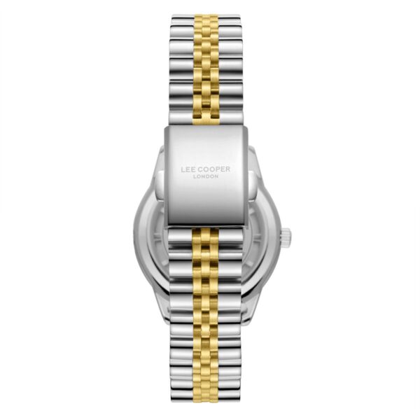 Γυναικείο Ρολόι Lee Cooper Two Tone Mother Of Pearl Stainless Steel Bracelet LC08285.220 - Image 4