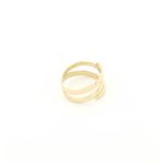 Χρυσό Γυναικείο Δαχτυλίδι Κ14, Λουστρέ κωδ.109302