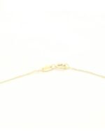 Χρυσό Γυναικείο Κολιέ Κ9, Με Ματάκι Και Μπλε Ζιργκόν κωδ.109309 - Image 3