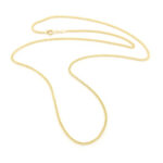 Χρυσή Αλυσίδα Σπίγγα Κ14 50cm κωδ.109379