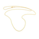 Χρυσή Αλυσίδα Δίχρωμη Σπίγγα Κ14 45cm κωδ.109382