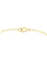 Χρυσό Παιδικό Βραχιόλι- Ταυτότητα Κ9, Με Πεταλούδα, Μαργαριτάρι Και Ροζ Ζιργκόν κωδ.109405 - Image 3