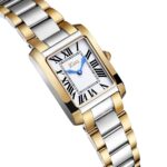 Ρολόι JCou Sierra Square Two Tone Stainless Steel Bracelet White JU19080-2 - Image 2