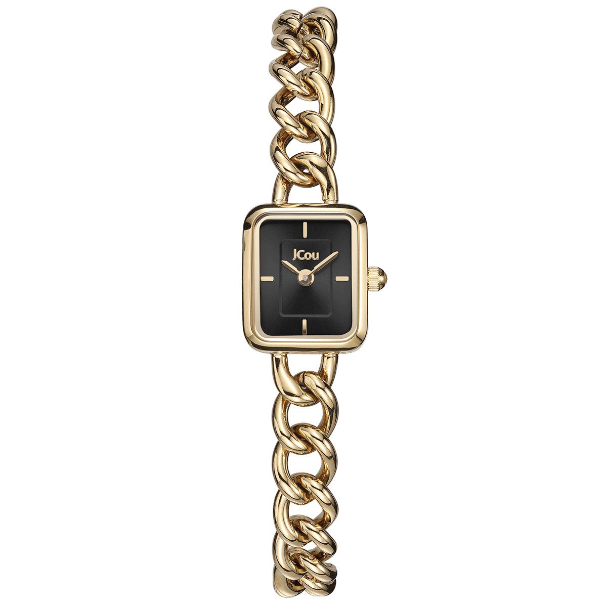 ju19084-5 Ρολόι JCou Lyra Square Gold Stainless Steel Bracelet JU19084-5 - Image 1