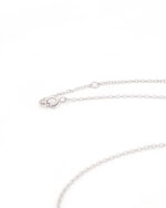 Ασημένιο Γυναικείο Κρεμαστό Love με Άσπρα Ζιργκόν κωδ.109444 - Image 3