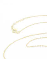 Ασημένιο Επιχρυσωμένο Γυναικείο Κολιέ Με Καρδιά κωδ.109446 - Image 3