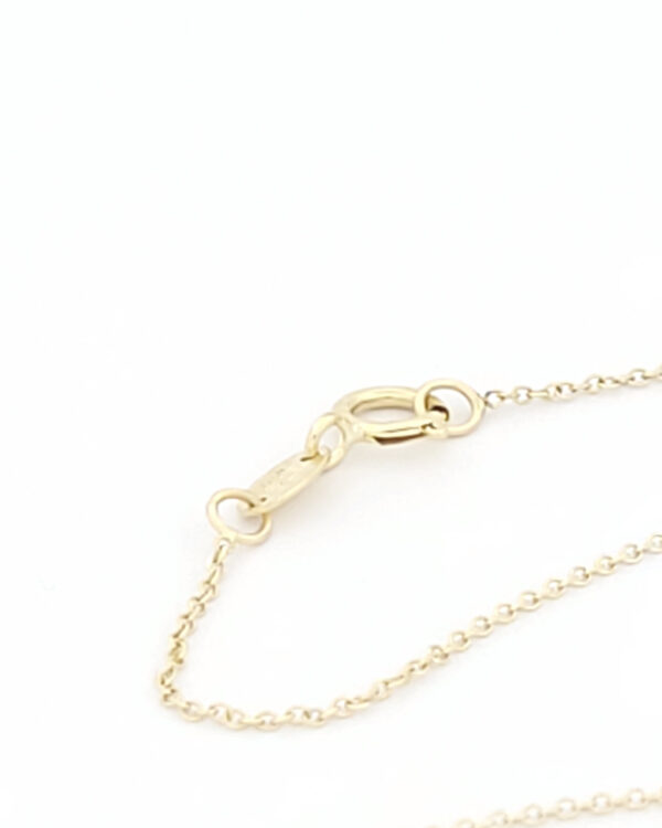 Χρυσός Γυναικείος Σταυρός Με Αλυσίδα Κ9 κωδ.109493 - Image 3