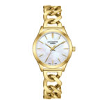 Γυναικείο Ρολόι Lee Cooper Mother Of Pearl Gold Stainless Steel Bracelet LC08291.120