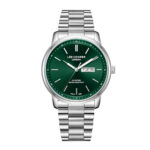 Ανδρικό Ρολόι Lee Cooper Green Stainless Steel Bracelet LC08236.370