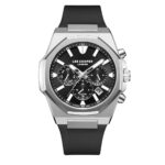 Ανδρικό Ρολόι Lee Cooper Black Silicone Strap LC08313.351