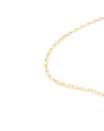 Χρυσό Γυναικείο Κολιέ Κ14 ,Με Λευκά Ζιργκόν κωδ.109507 - Image 3