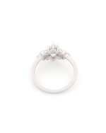 Ασημένιο Γυναικείο Δαχτυλίδι, Με Ζιργκόν κωδ.109542 - Image 3