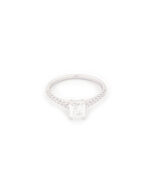 Γυναικείο Λευκόχρυσο Δαχτυλίδι Κ18, Με Lab Grown Diamond Διαμάντια κωδ.109574 - Image 2