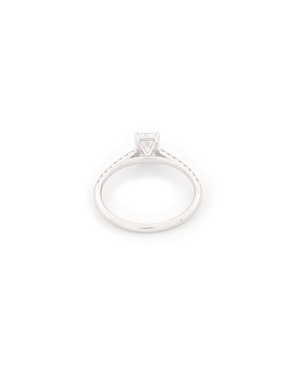 Γυναικείο Λευκόχρυσο Δαχτυλίδι Κ18, Με Lab Grown Diamond Διαμάντια κωδ.109574 - Image 3
