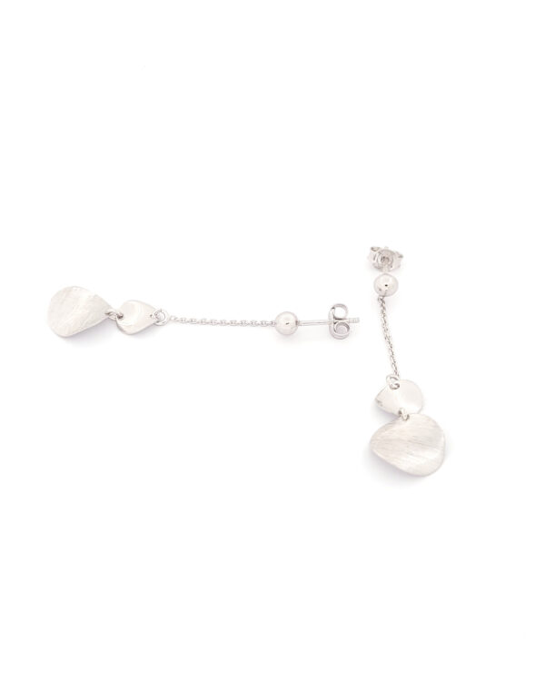 Ασημένια Γυναικεία Σκουλαρίκια Κρεμαστά κωδ.109612 - Image 2