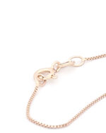 Ασημένιο Ροζ Gold Γυναικείο Κολιέ Cameo, Με Φιγούρα Γυναίκας Και Λευκά Ζιργκόν κωδ.109653 - Image 3