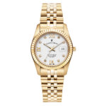 Γυναικείο Ρολόι Jaqcues Du Manoir Inspiration Roman II Swiss Made Gold Stainless Steel Bracelet JWL01306