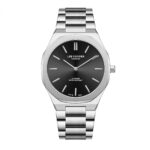 Ανδρικό Ρολόι Lee Cooper Black Stainless Steel Bracelet LC08275.350