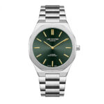 Ανδρικό Ρολόι Lee Cooper Green Stainless Steel Bracelet LC08275.370