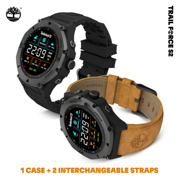 Ανδρικό Ρολόι TIMBERLAND SMARTWATCH TRAIL FORCE S2 SET κωδ.TDIGB00898X0 - Image 2