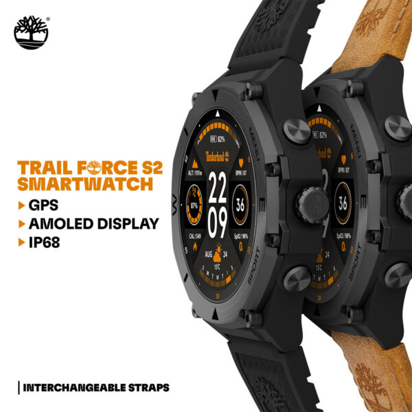 Ανδρικό Ρολόι TIMBERLAND SMARTWATCH TRAIL FORCE S2 SET κωδ.TDIGB00898X0 - Image 3
