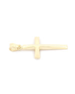 Ανδρικός Χρυσός Σταυρός Κ14, Λουστρέ κωδ.109766 - Image 2