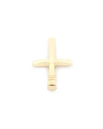 Ανδρικός Χρυσός Σταυρός Κ14, Λουστρέ κωδ.109766 - Image 3