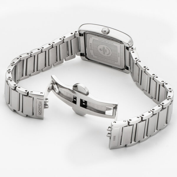 Γυναικείο Ρολόι Roamer Diana Square Stainless Steel Bracelet 869847-41-20-20 - Image 3