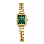 Γυναικείο Ρολόι Lee Cooper Green Gold Stainless Steel Bracelet LC08384.170