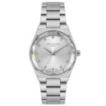 Γυναικείο Ρολόι Lee Cooper Crystals Stainless Steel Bracelet LC08378.330