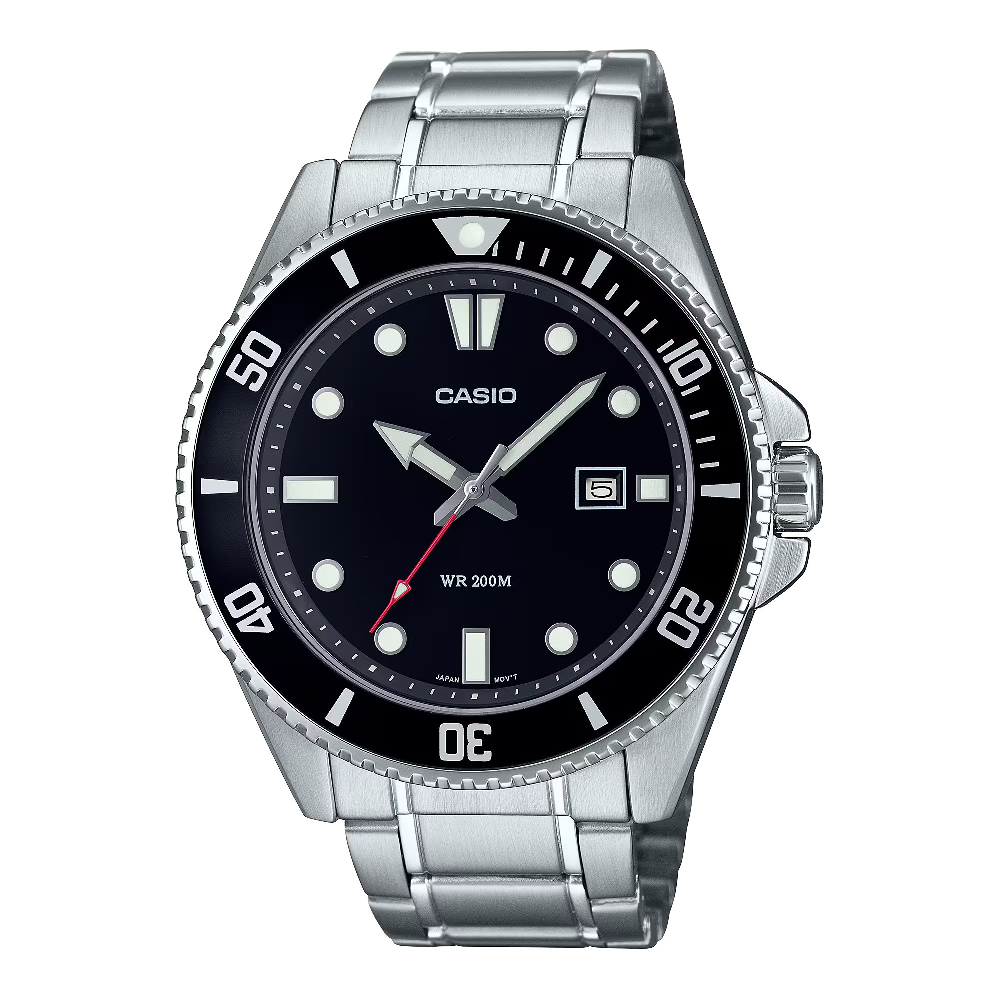MDV-107D-1A1V Ρολόι Casio Standard Stainless Steel Bracelet MDV-107D-1A1V - Image 1