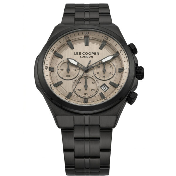 Ανδρικό Ρολόι Lee Cooper Multifunction Black Stainless Steel Bracelet LC08273.060 - Image 2