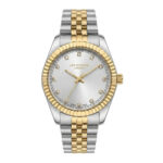 Γυναικείο Ρολόι Lee Cooper Two Tone Stainless Steel Bracelet LC08400.230