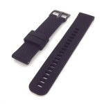 Λουρί Καουτσούκ Μαύρο Dwatch,No20 με Μαύρο Τοκά και Quick Release κωδ.026601BN20