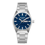 Ανδρικό Ρολόι Lee Cooper Blue Stainless Steel Bracelet LC08363.390