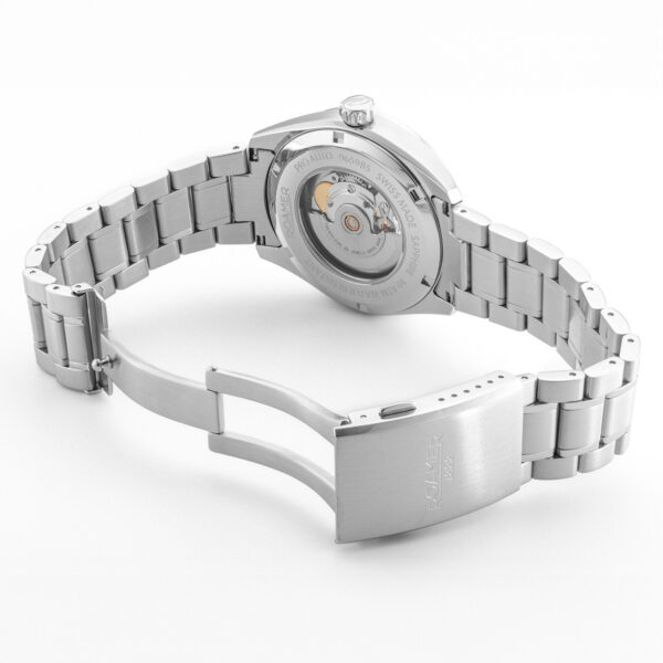 Roamer Pro Auto Sapphire Glass Blue Stainless Steel Bracelet 9965985-41-45-20 - Image 4