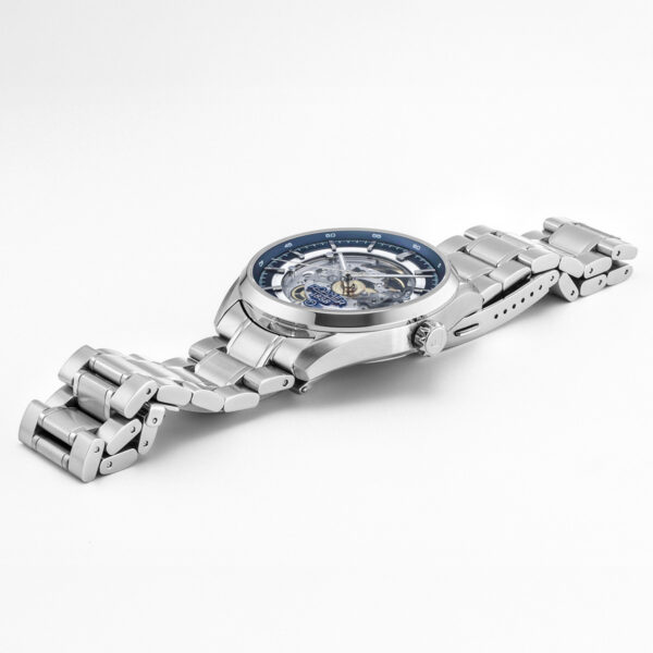 Roamer Pro Auto Sapphire Glass Blue Stainless Steel Bracelet 9965985-41-45-20 - Image 2