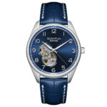 Ανδρικό ρολόι QUANTUM Q-MASTER 1241 Sapphire Λουράκι Αυτόματο Μπλε QMG1241.399