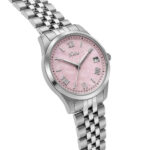 JCOU Lucienne Pink Mother Of Pearl Stainless Steel Bracelet JU19090-4 - Image 2