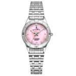 Γυναικείο Ρολόι Jaqcues Du Manoir Leonie Swiss Made Pink Mother Of Pearl Stainless Steel Bracelet JWL05902