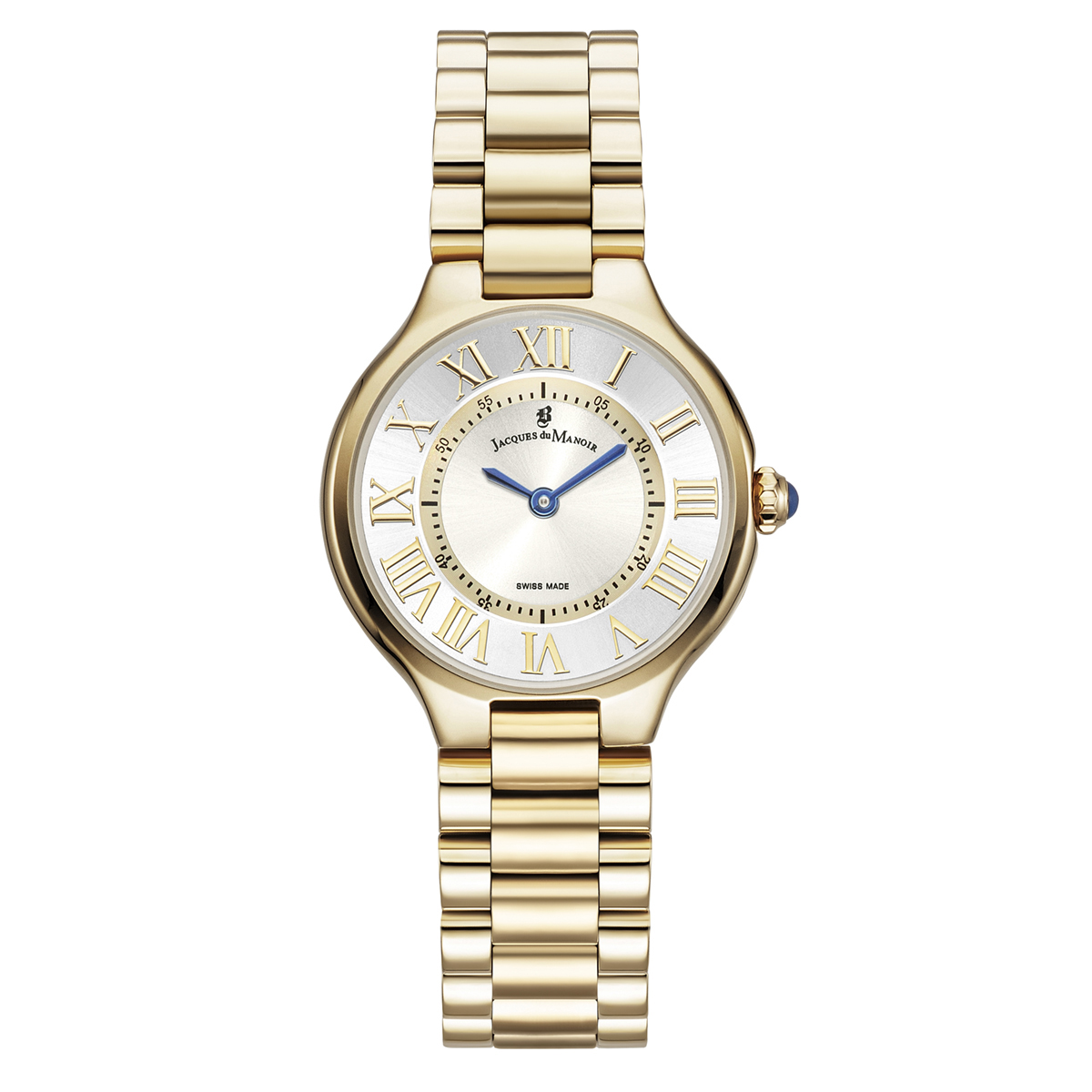 jwl06004 Γυναικείο Ρολόι Jaqcues Du Manoir Celine Swiss Made Gold Stainless Steel Bracelet JWL06004 - Image 1