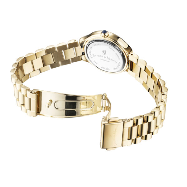 Γυναικείο Ρολόι Jaqcues Du Manoir Celine Swiss Made Gold Stainless Steel Bracelet JWL06004 - Image 3
