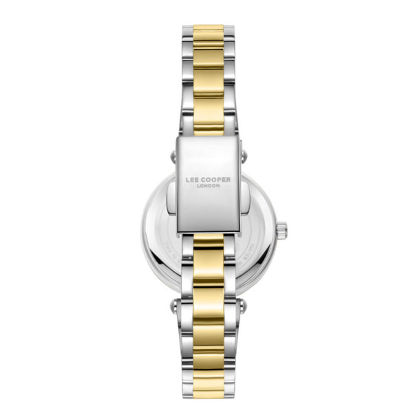 Γυναικείο Ρολόι Lee Cooper Crystalls Green Two Tone Stainless Steel Bracelet LC08365.270 - Image 4
