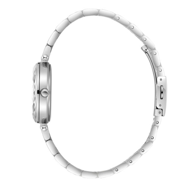 Γυναικείο Ρολόι Lee Cooper Crystalls Pink Mother Of Pearl Stainless Steel Bracelet LC08365.380 - Image 3