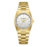 Γυναικείο Ρολόι Lee Cooper Gold Stainless Steel Bracelet LC08375.130