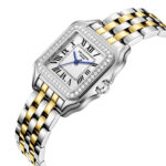 Γυναικείο Ρολόι Lee Cooper Square Two Tone Stainless Steel Bracelet LC08398.230 - Image 2